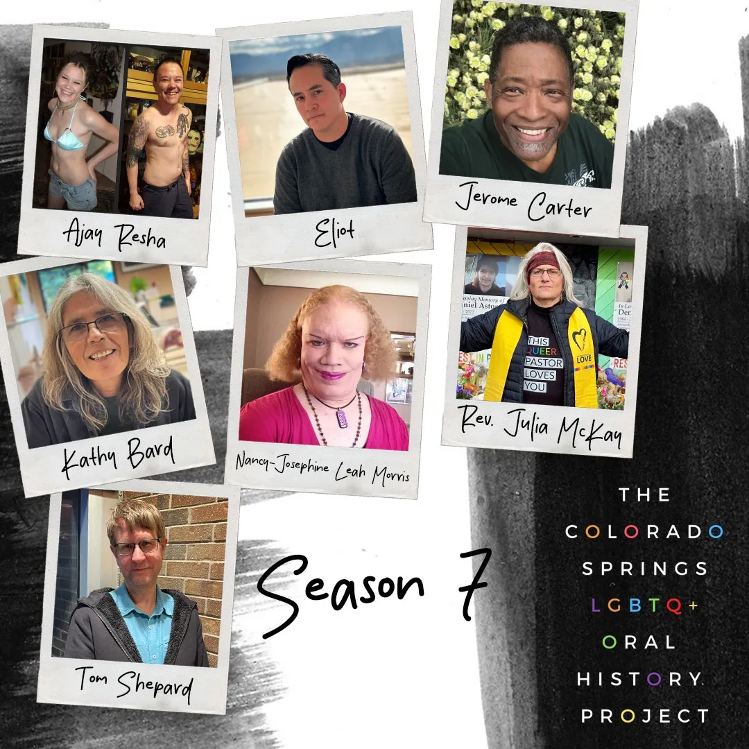 Poster for LGBTQ Oral History Project Season 7